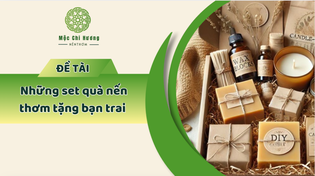 nến thơm tặng bạn trai